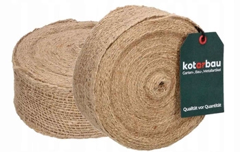 Taśma jutowa 6 cm rolka 20 m zestaw 2 szt.