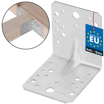 Kątownik łącznik ciesielski budowlany 105x105x90