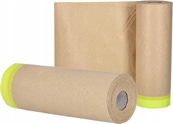 Papier ochronny 40 malarski lakierniczy taśma - 2 szt.