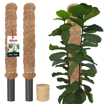 Palik kokosowy do roślin 40 cm x 32 mm zestaw 2 szt.