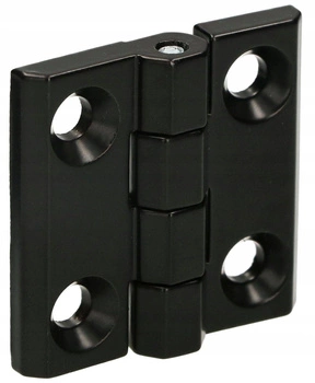 Zawias czarny 40x40 splatany drzwiowy odlewany