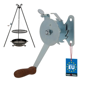 Kołowrotek korbka korba do regulacji rusztu grilla