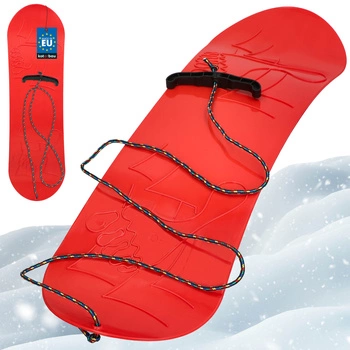 Snowboard deska snowboardowa dla dzieci  do jazdy po śniegu czerwony