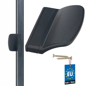 Pochwyt balkonowy antracyt 70x55 mm