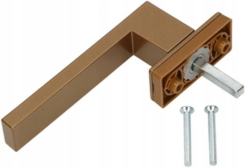 Klamka okienna złota aluminiowa klamka do okien