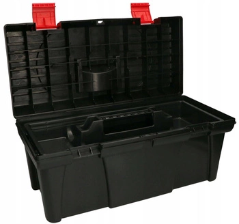 Skrzynka narzędziowa walizka kufer organizer 16"