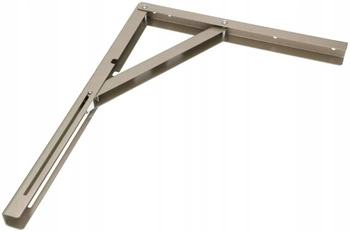 Wspornik kątownik składany na półkę 400 mm rozkładany