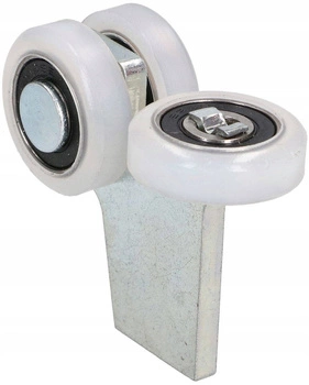 Wózek 3-rolkowy fi 25 bram drzwi przesuwnych