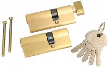 Wkładka bębenkowa 45x30 system jednego klucza 2szt