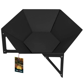 Palenisko ogrodowe sześciokątne stalowe 64x56 cm