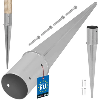 Podstawa słupa wbijana okrągła fi 100 mm