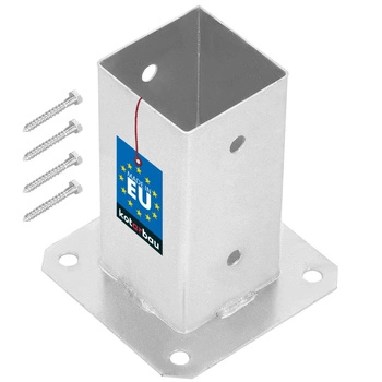 Podstawa słupa przykręcana wspornik kotwa 70x70