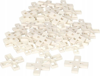 Krzyżyki dystansowe 6mm płytek glazury - 400 szt.