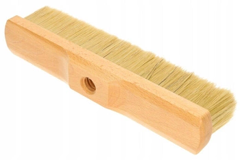 Zamiatacz drewniany naturalny miotła szczotka szczecina 300 mm zamiatania