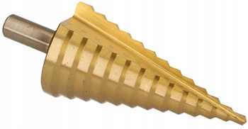 Wiertło stożkowe stopniowe choinkowe metalu 4-39mm