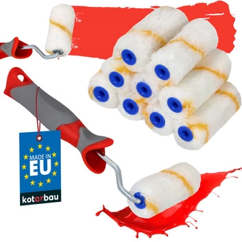 Wałek malarski złota nić 7 cm zapas do malowania - 10 szt.