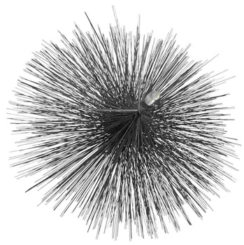 Szczotka kominowa druciana wycior pieca 175 mm