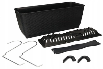 Doniczka balkonowa skrzynka donica 40 na kwiaty