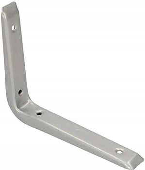Kątownik wspornik regałowy pod półkę 120x150 mm - Kolor srebrny