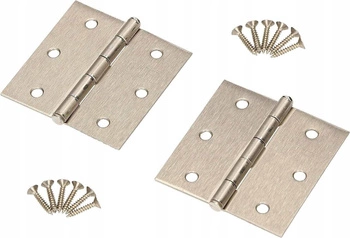 Zawias splatany uniwersalny 65 mm nikiel zestaw 2 szt.