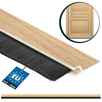Listwa drzwi uszczelniająca uszczelka dębowa 1 m