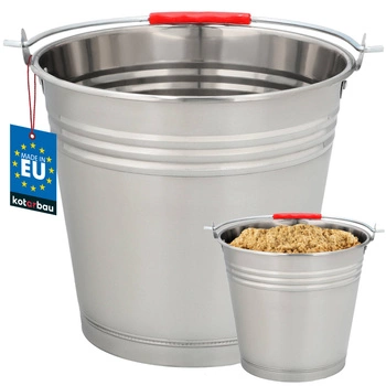 Wiadro ze stali nierdzewnej 10 l