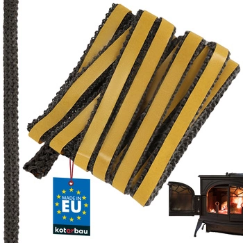 Taśma samoprzylepna do uszczelniania kominka pieca 14x3 mm 2,5 m