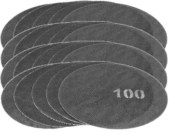 Krążek ścierny hard 20x siatka rzep dysk gipsu 100