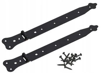 Zawias okiennic altanowy drzwiowy budowlany 370 mm - 2 szt.