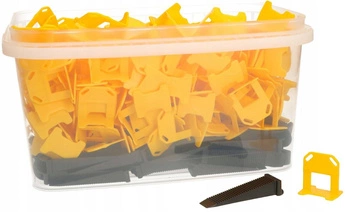 Klipsy system poziomowania płytek 240/80 zestaw 1 szt.