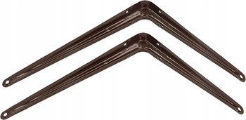 Kątownik pod półkę wspornik podpórka 30x25 cm - 2 szt.