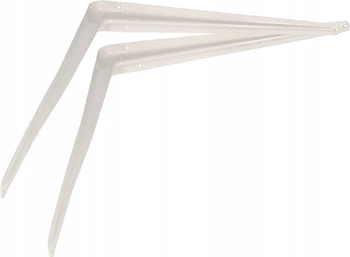 Kątownik pod półkę wspornik podpórka 40x35 cm - 2 szt.