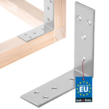 Kątownik ciesielski nierdzewny ocynkowany 60x60x20 mm