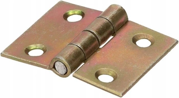 Zawias splatany 20x25 mm meblowy mebli metalowy