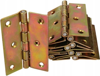 Zawias splatany 80x60 mm meblowy mebli metalowy - 100 szt.