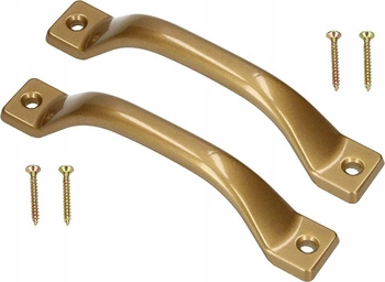 Uchwyt meblowy antaba 140 mebli szafki szuflady  2 szt. - Kolor złoty