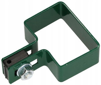 Obejma słupka paneli ogrodzeniowych 60x40 mm startowa