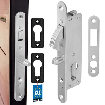 Zamek hakowy wpuszczany z bolcem h-35