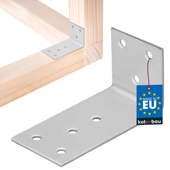 Kątownik ciesielski nierdzewny ocynkowany 40x80x40 mm