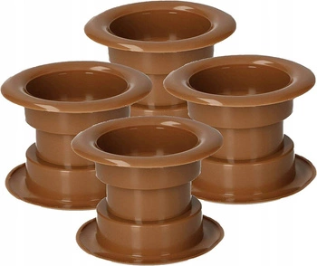 Tuleja do drzwi tulejka drzwiowa wentylacyjna - 4 szt.