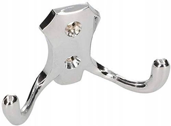 Wieszak ścienny ubraniowy pajączek chrom meblowy