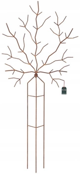 Figurka ogrodowa rdza metal śnieżka dekoracja 162