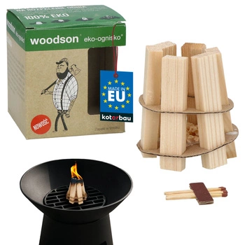 Ekologiczne ognisko rozpałka do ogniska grilla