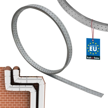 Taśma montażowa stalowa ocynkowana perforowana 40 x 2 mm 10 m