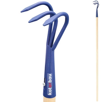 Kultywator ręczny 3-zębny spulchniacz gleby ziemi