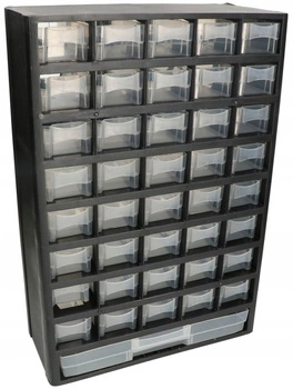 Organizer 41-szufladkowy warsztatowy regał szafka szuflady modułowe