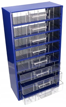 Organizer warsztatowy modułowy regał 8 szuflad