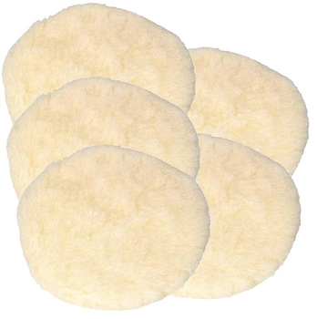 Futerko futro polerskie krążek na rzep 150mm - 5 szt.