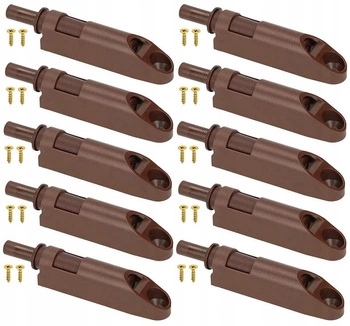 Amortyzator z adapterem do cichego zamykania szafek - 10 szt.