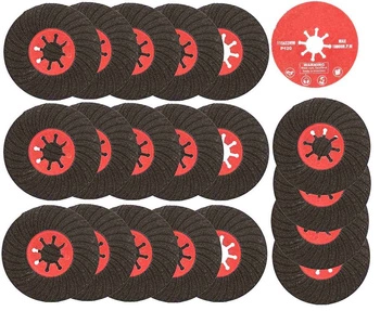 Dysk tarcza szlifierki krążek ścierny 120 gres - 20 szt.